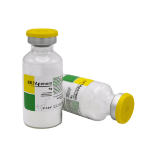 Ertapenem está indicado en pacientes pediátricos (de 3 meses a 17 años) y en adultos para el tratamiento de las siguientes infecciones cuando son causadas por bacterias sensibles o muy probablemente sensibles a Ertapenem y cuando se requiere tratamiento parenteral