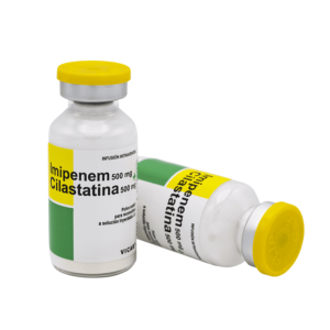 Imipenem 500 mg + Cilastatina 500 mg