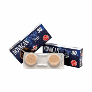 a group of pills in a package